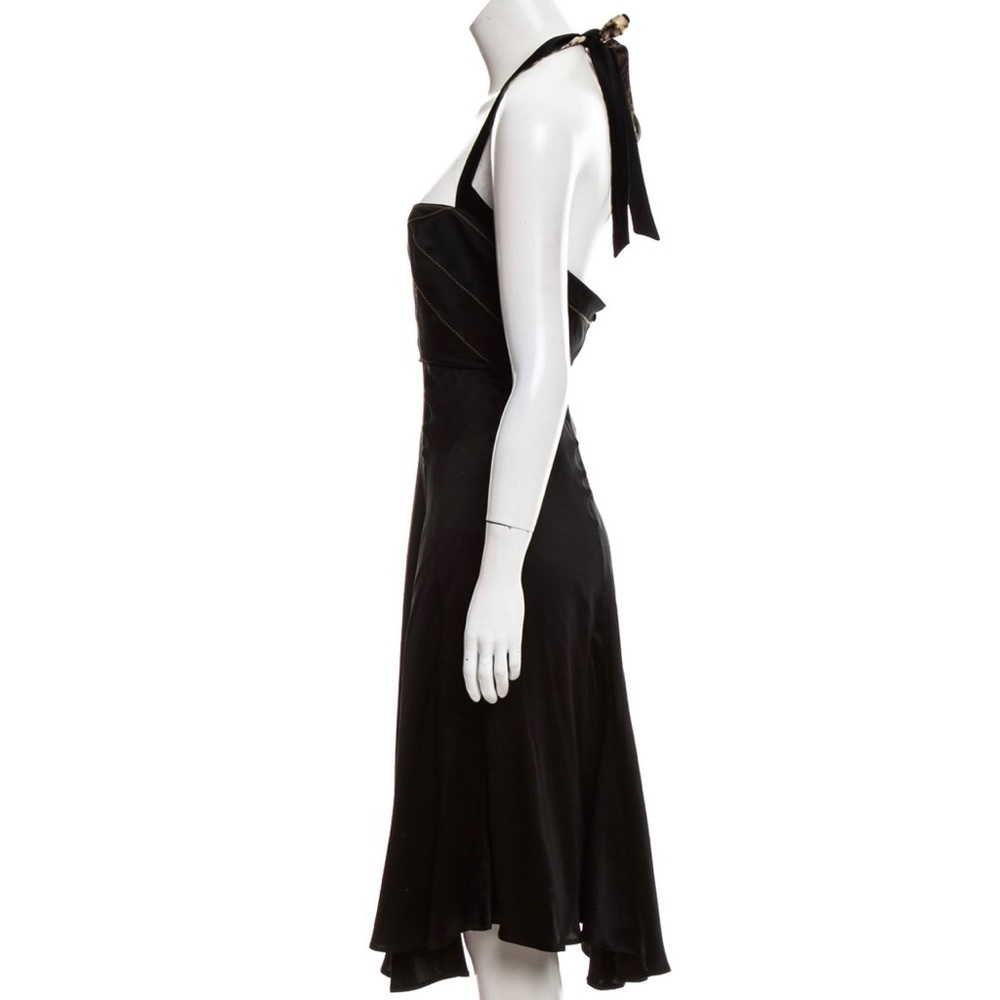 {Just Cavalli} - Midi Halter Dress - Picture 8 of 8